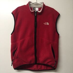 The North Face Men's Fleece Vest Red Size Large